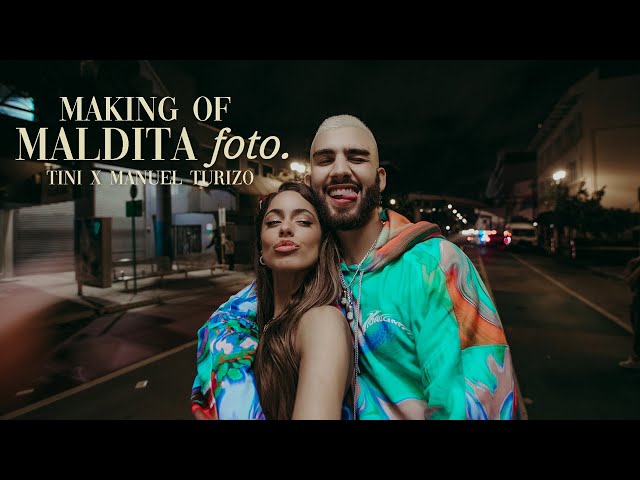Making Of: ' Maldita Foto ' | TINI, Manuel Turizo