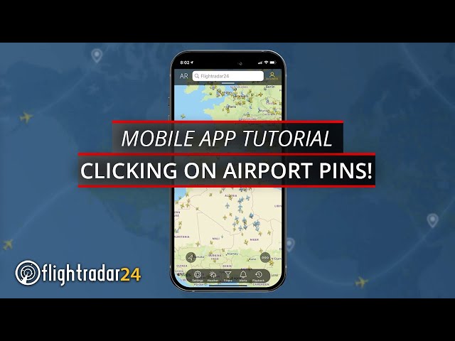 Tutorial: what happens when you click on an airport pin?