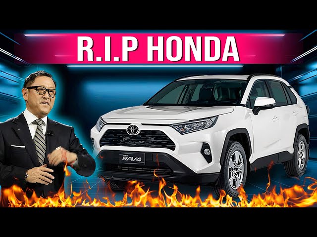 The Latest Toyota RAV 4 is coming out ON TOP and taking DOWN Honda!