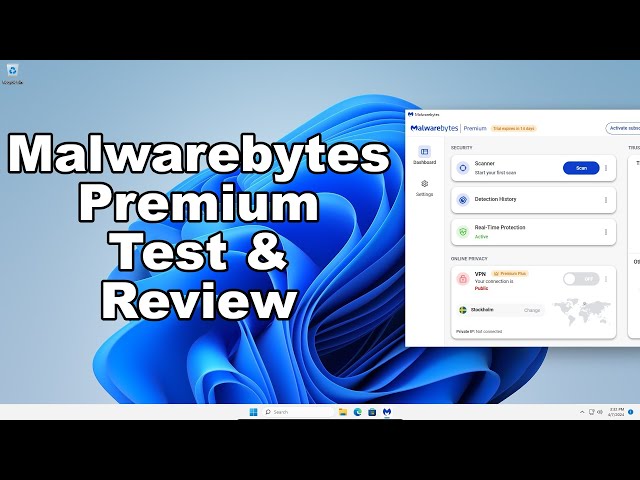 Malwarebytes Premium Antivirus Test & Review 2024 - Antivirus Security Review - Max Security Test
