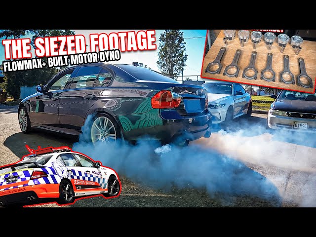 BUILT E90 N54 DYNO DAY: SEIZED FOOTAGE & END OF THE FLOWMAX STORY