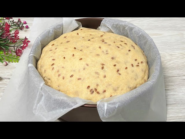 I don't buy bread anymore! A new perfect recipe for quick bread baked bread