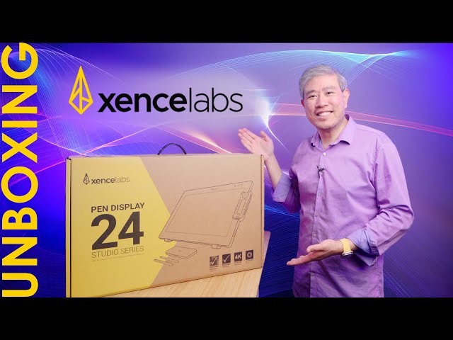Unboxing Xencelabs Pen Display 24 - A new choice for creatives! Everything included!