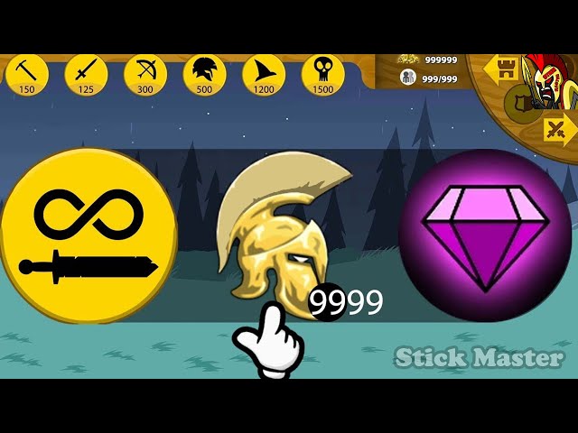 SUPER POWER OF HEAD ICON GOLDEN ARCHIDON MAX LEVEL 9999HP IN NIGHT | STICK WAR LEGACY | STICK MASTER