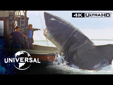 Jaws | Final Face-Off With the Shark in 4K Ultra HD
