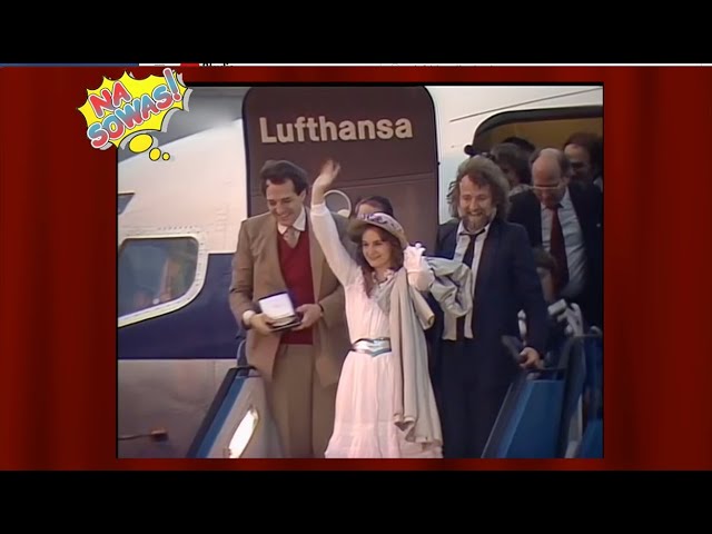 ESC 1982! Gottschalk schaltet live zum Flughafen zu Nicole & Ralph Siegel