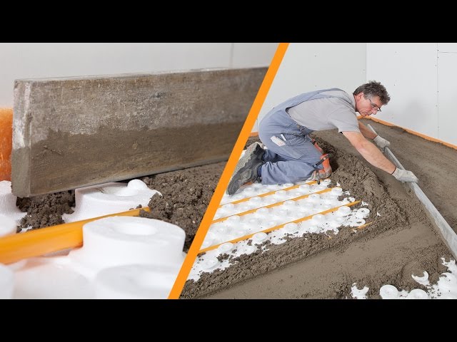 Schlüter-BEKOTEC and BEKOTEC-SCREED-DPS modular screed system