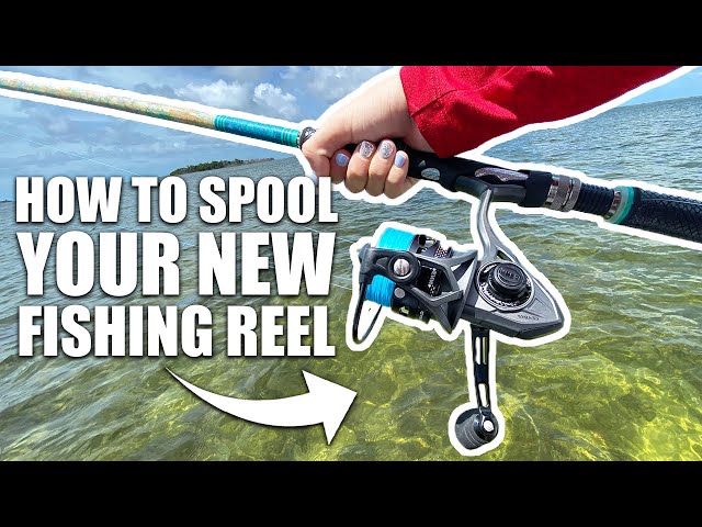HOW TO PUT LINE ON A FISHING REEL - Spooling a spinning reel | Braid vs. Mono