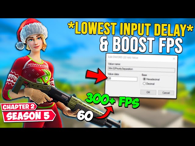 How to Get The Lowest Input Delay in Fortnite (Chapter 2 Season 5)