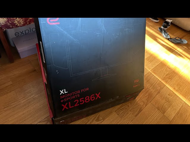 Unboxing the *NEW* Zowie XL2586X 540HZ Monitor!!! 😱