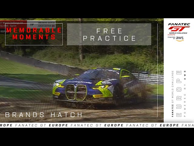 Valentino Rossi Spins Out! | Brands Hatch | Fanatec GT World Challenge Europe 2024
