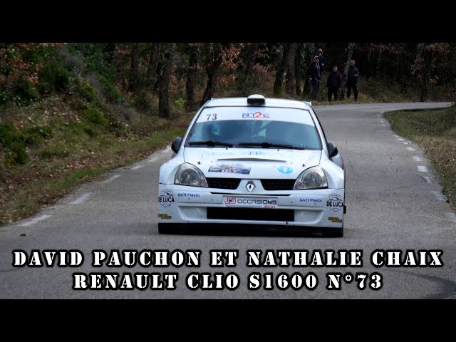 Rallye de Vaison la Romaine 2024 Renault Clio S1600 N°73