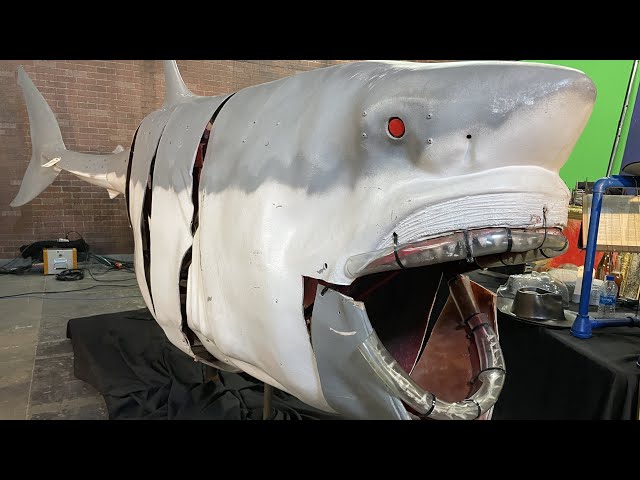 The Return of MythBusters' ROBOSHARK (from Shark Week)!