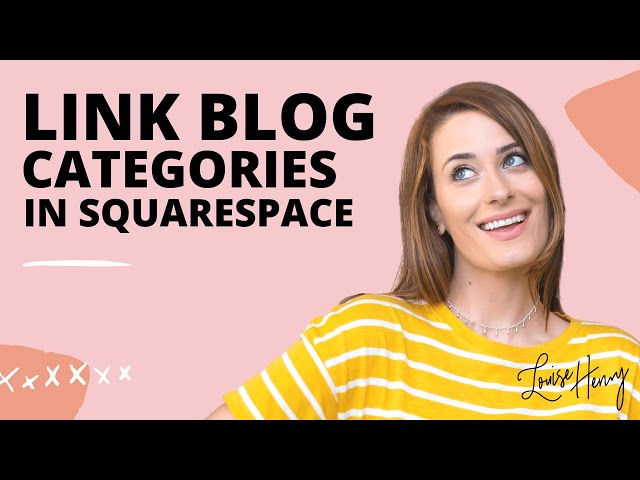 How to Link Blog Categories in Squarespace (Version 7.0)