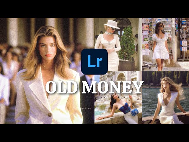 Old money preset | old money film Preset | Lightroom preset tutorial + Free DNG file