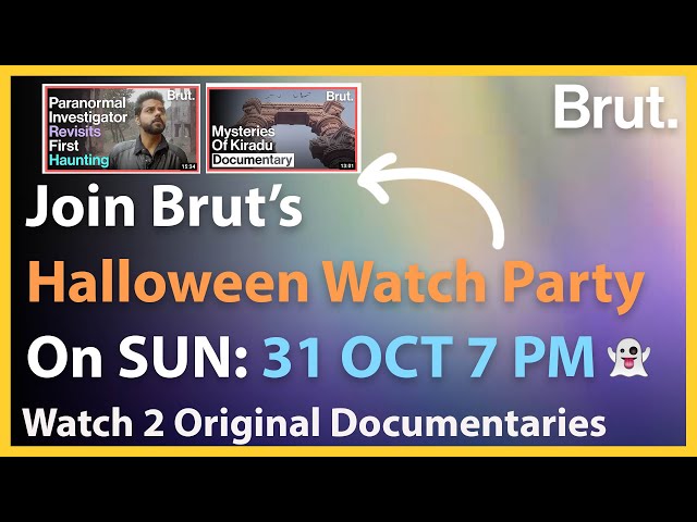 Halloween Watch Party On Sunday 31st October 7 PM onwards