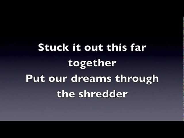 Here's To Us by Halestorm (explicit) lyrics
