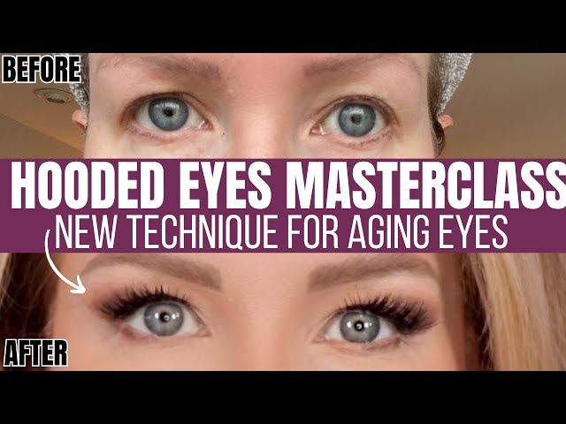 MASTERCLASS FOR HOODED AGING EYES | Game Changing NEW Technique!