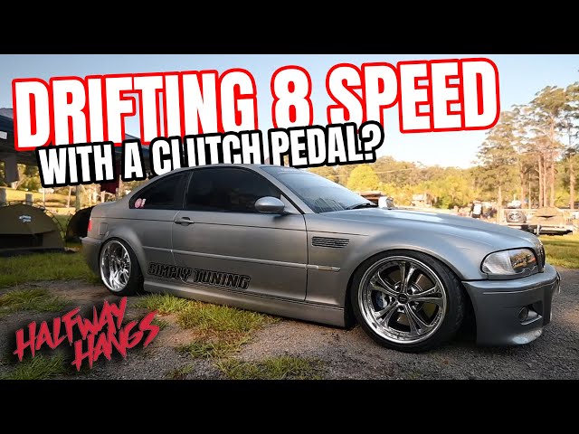 Tandem DRIFTING With an 8 Speed Auto & Virtual Clutch Pedal.....WTF