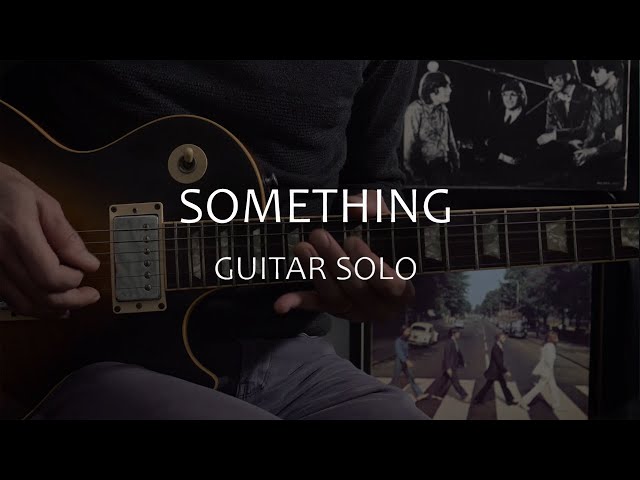 How to play Something GUITAR SOLO