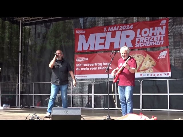 MicrophoneMafia & Bejarano - Shir LaShalom ( שיר לשלום ) @Cologne DGB-Demokratie braucht Gute Arbeit