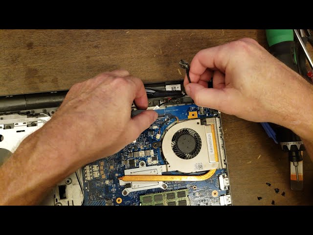 Dell Inspiron 5559 Laptop DC jack replacement and performance fix