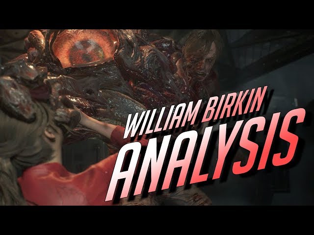 William Birkin Resident Evil 2 Remake Claire Gameplay - (William Birkin Trailer Analysis)