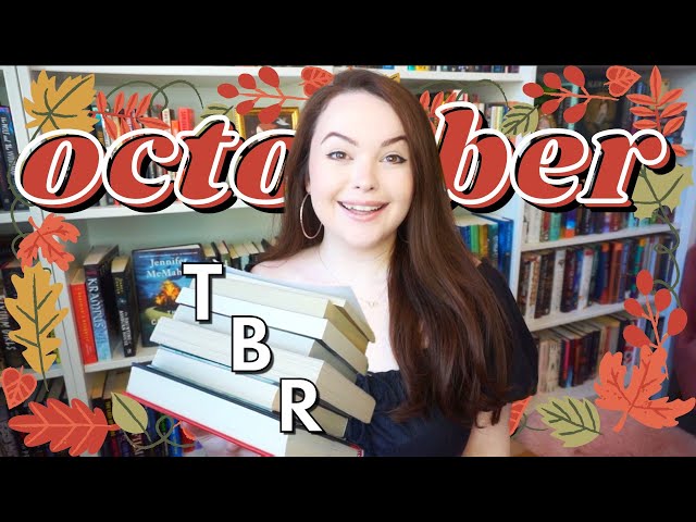 SPOOKY OCTOBER TBR 👻 challenges choose my books