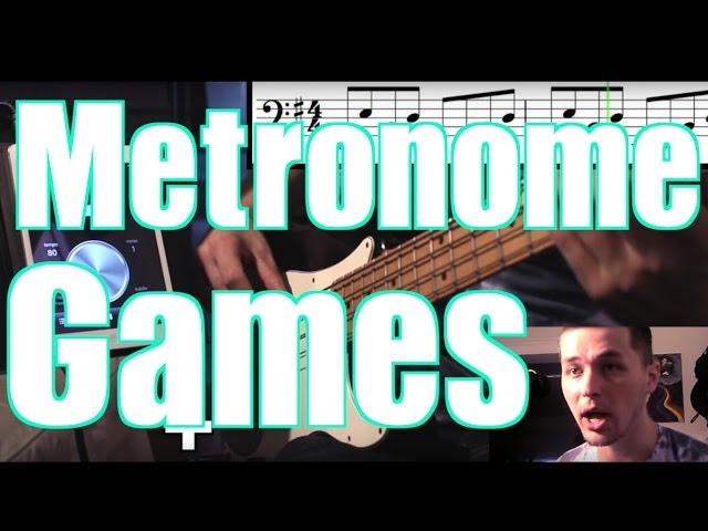 7 Cool Metronome Games [ AN's Bass Lessons #5 ]