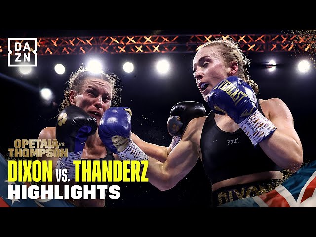 Rhiannon Dixon vs. Katharina Thanderz | Fight Highlights