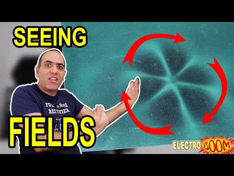 Trying to See Rotating Magnetic Fields