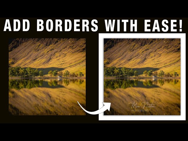 How to Put a Border Around an Image