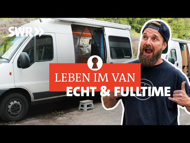 Living in a van fulltime – teh real vanlife of Chris | Vandelbar | SWR Room Tour