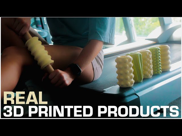 How-to Design a Product for Kickstarter with Mass Production 3D Printing | Massage Roller Kits