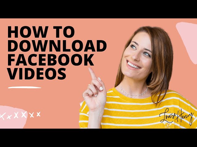 How to Download Facebook Videos/Lives