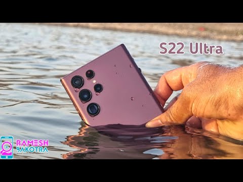 Samsung Galaxy S22 Ultra Water Test | IP68 Water and Dust Resistant