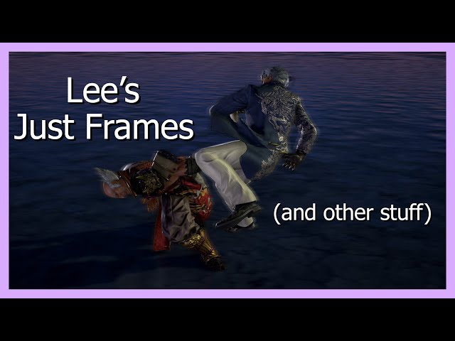 Lee's Just Frames and Beginner Tips