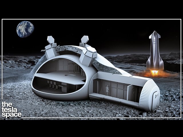 How SpaceX & NASA Plan To Establish The First Moon Base!