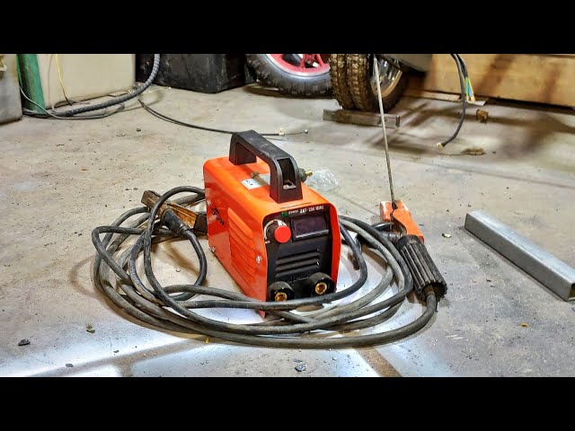 review of the cheapest inverter welding machine on #Bangood