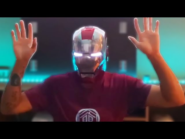 A Voice Controlled Iron Man Mask