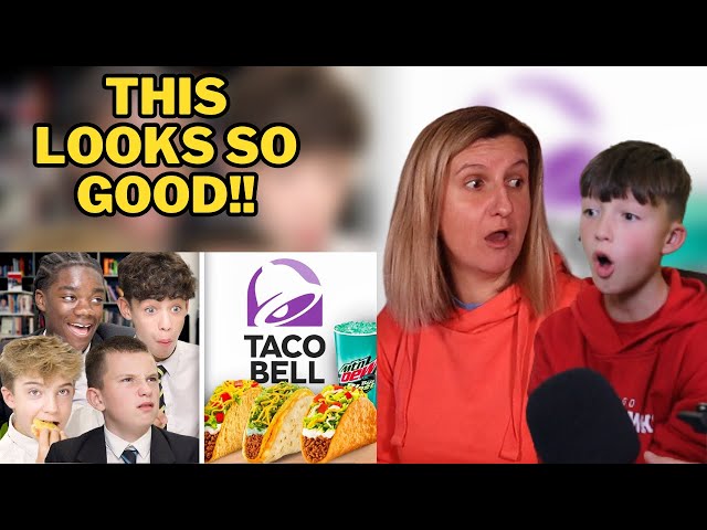 Graham Family Reacts to British Highschoolers try Taco Bell for the first time!
