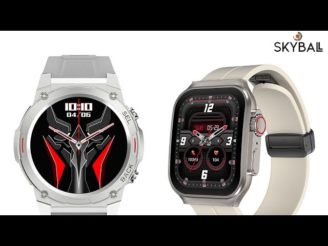 Skyball Skyfit Elevate & Skyfit Rigor smartwatches launching in India in August