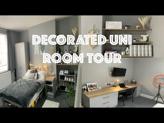 UNIVERSITY ROOM TOUR! | DECOR INSPO | NTU / NOTTINGHAM | KEXGILL STUDENT ACCOMODATION