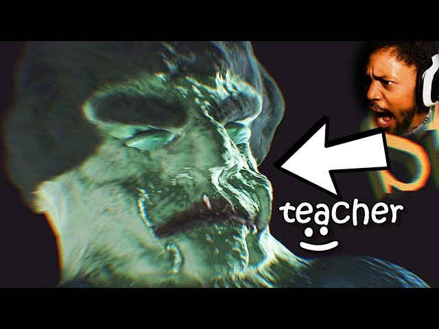 THIS IS YOUR TEACHER. YOU CHEAT IN CLASS, YOU DIE | 3 Scary Games