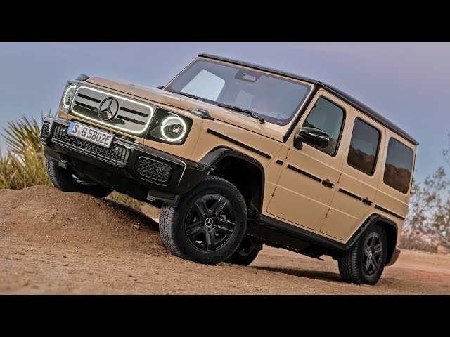 The NEW Mercedes ELECTRIC G-Class 2025 (588HP) | Full Walkaround