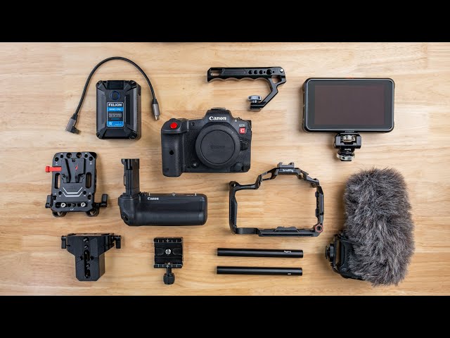 Canon R5C - Compact Rig & Battery Solutions