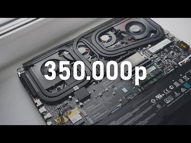 THE MOST POWERFUL LAPTOP IN THE WORLD FOR $6000 / 4K 120FPS