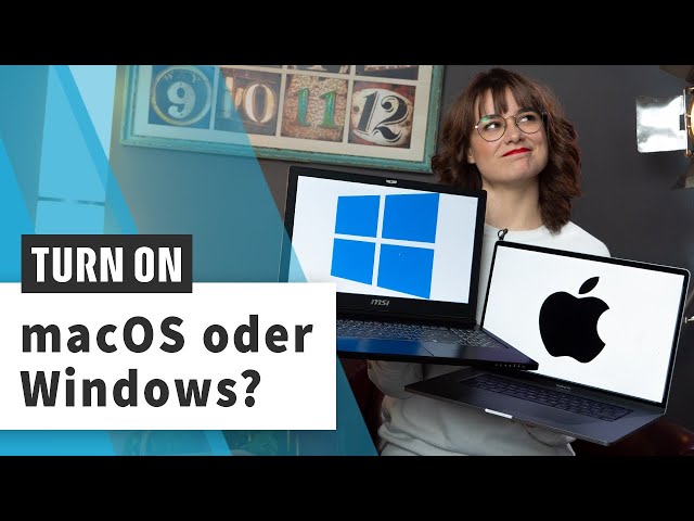 macOS vs. Windows: Die Betriebssysteme im Vergleich