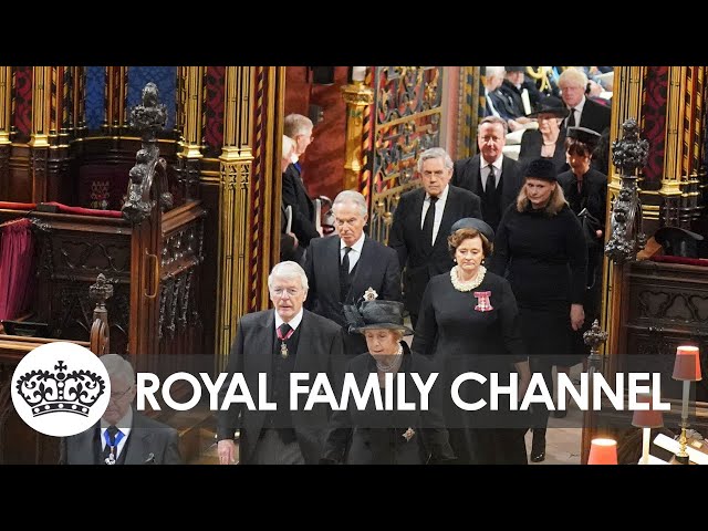 Former Prime Ministers Arrive for Queen’s Funeral