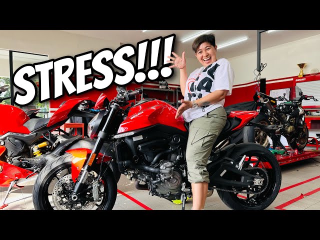 BRAND NEW MONSTER DUCATI 2023, HOW MANY MOTORCYCLES NI ALFRED WATERMAX?